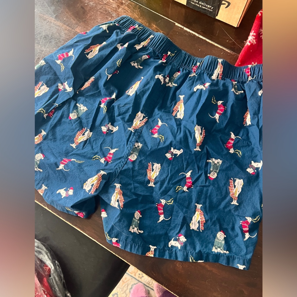 Men's Medium Holiday Boxers